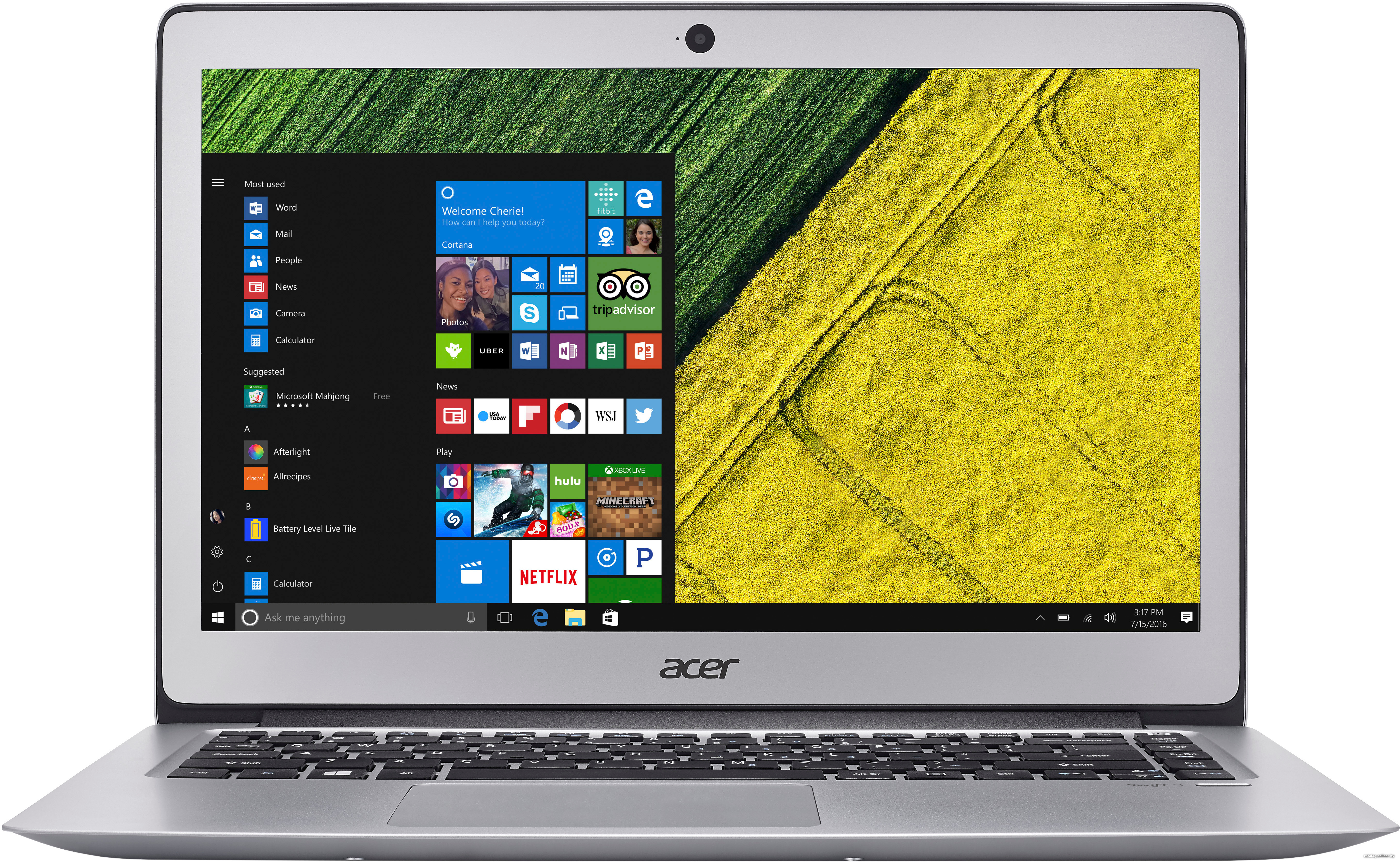 Замена экрана Acer Swift 3 SF314-51-35PW
