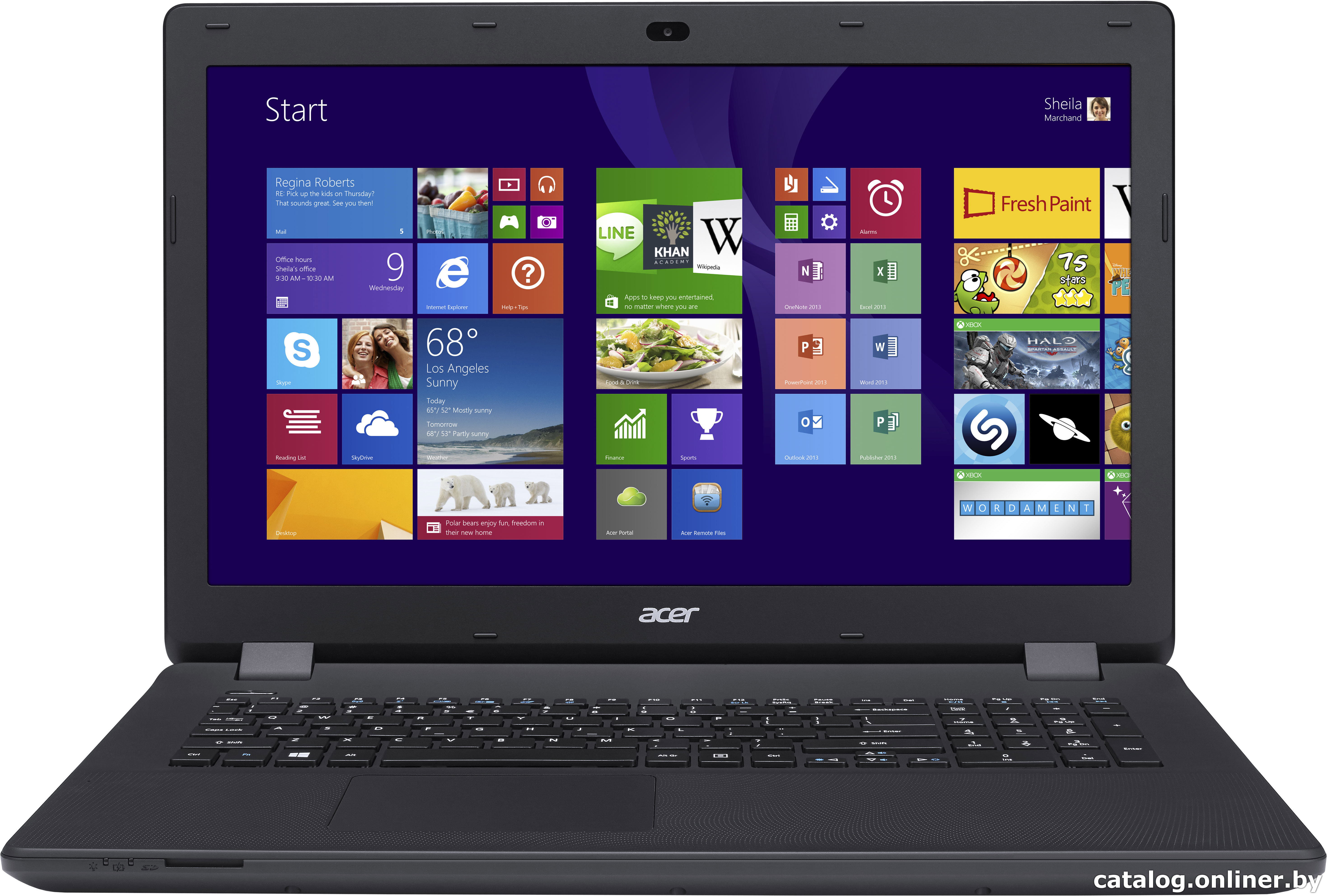 Замена экрана Acer Aspire ES1-711-P5QE